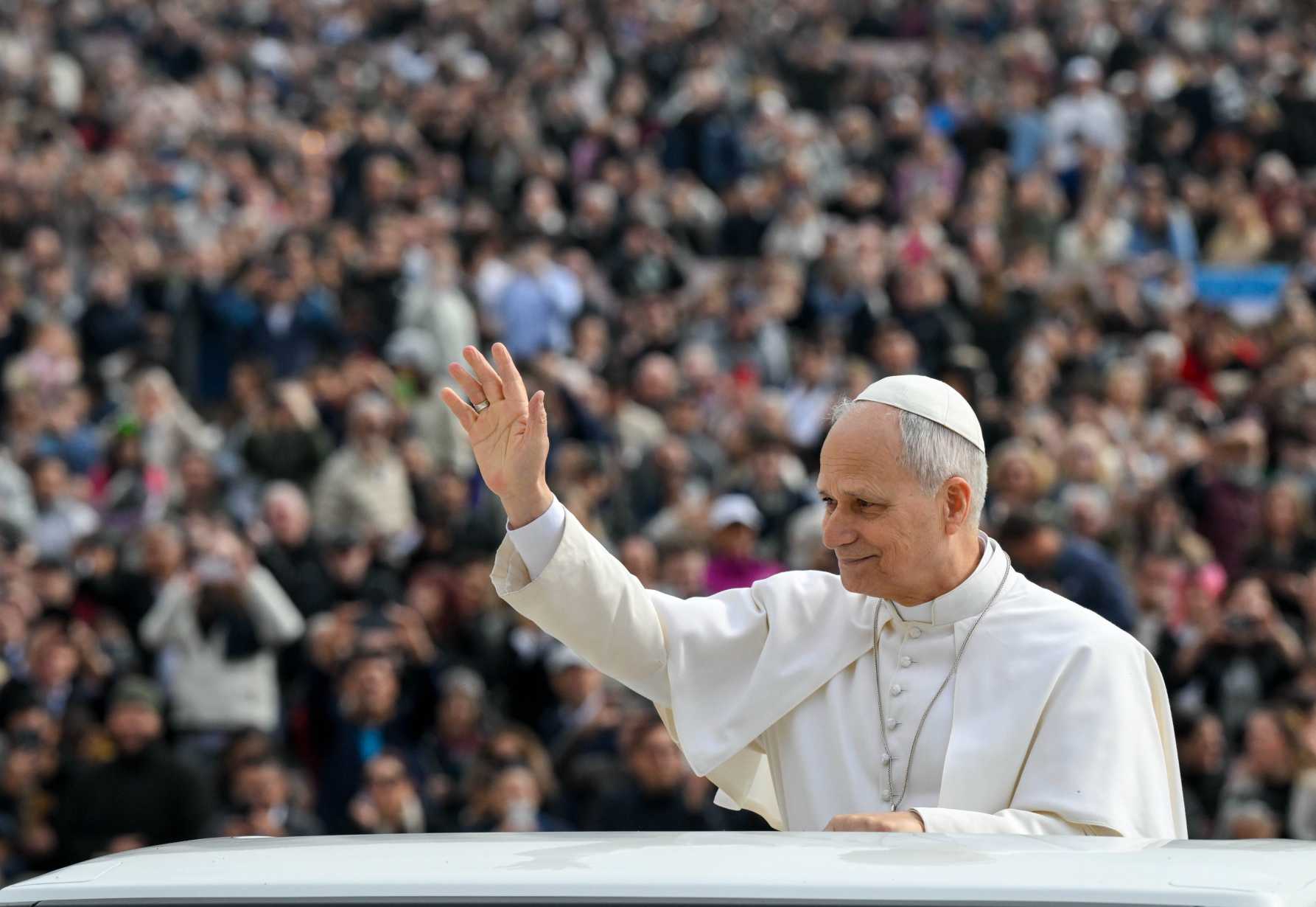 Church is holy by Christ's presence, not human perfection, pope says