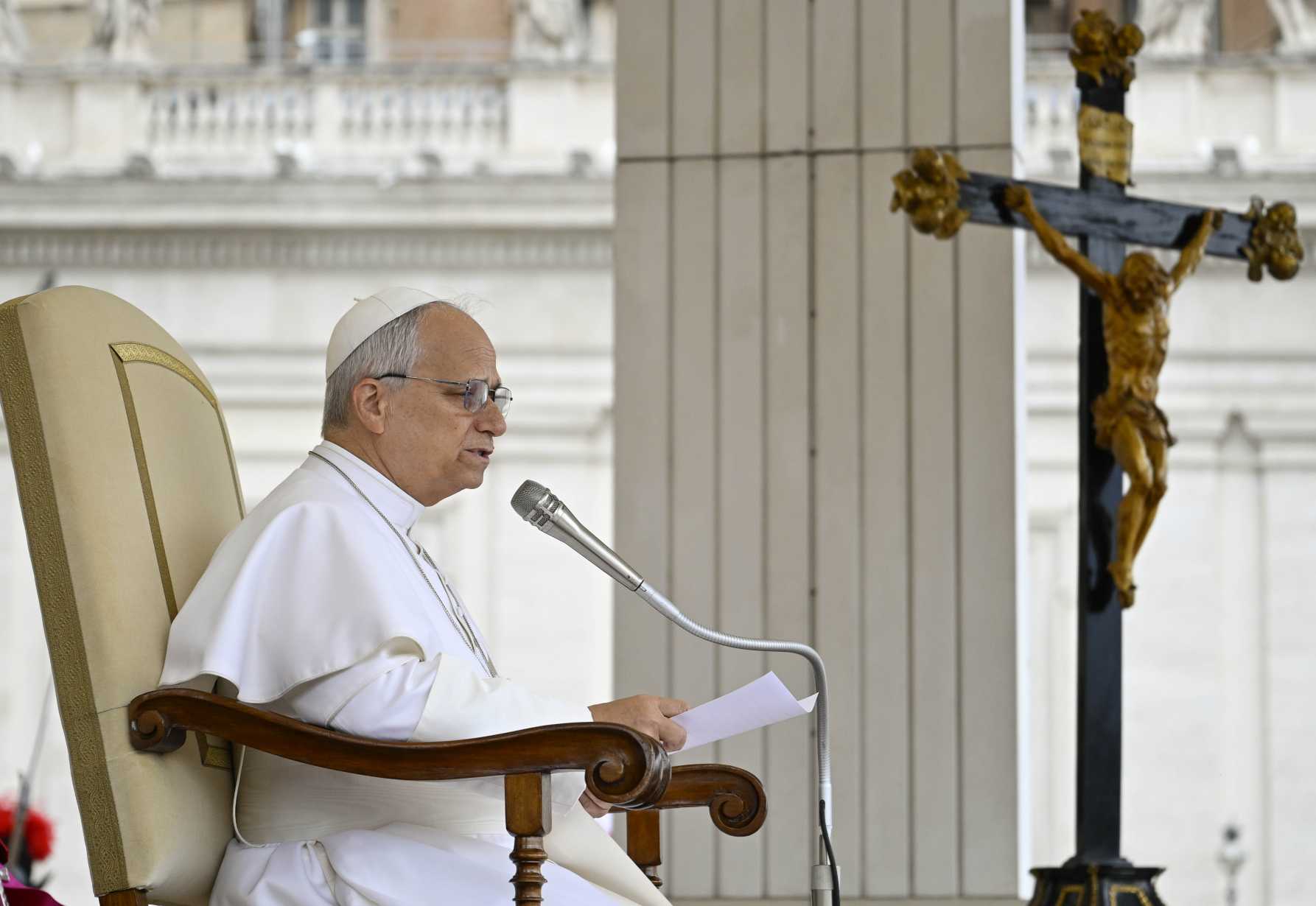 The Church must speak clearly, decisively against all evil, pope says 