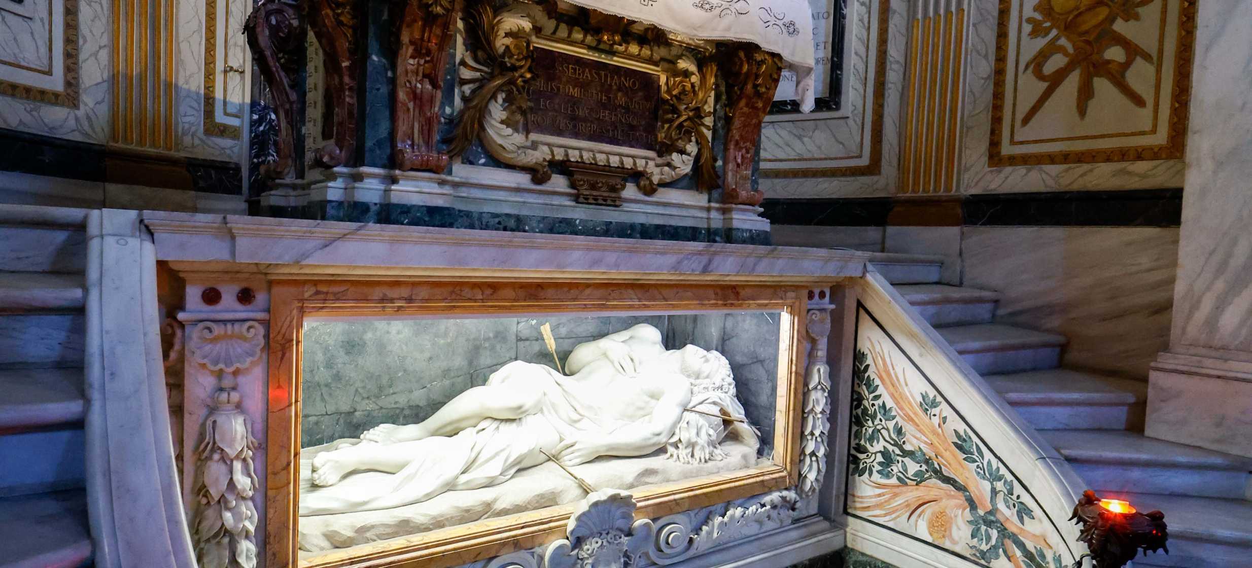st. sebastian statue