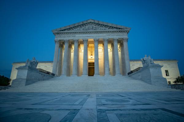 Supreme Court building in Washington, DC