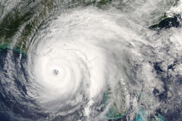 Eye of a hurricane