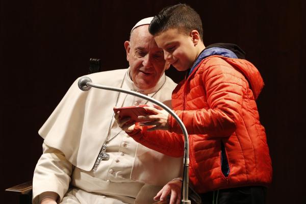 pope child phone