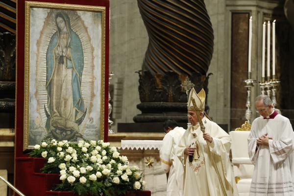 Pope Francis and Our Lady of Guadalupe
