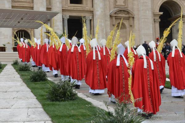 Palm Sunday procession