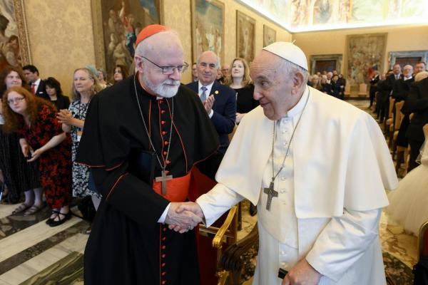 Cardinal O'Malley and Pope Francis