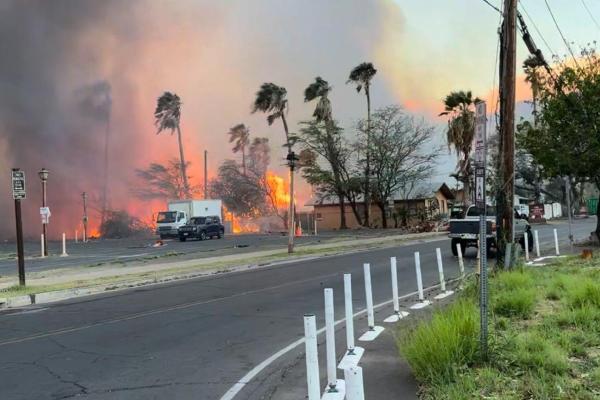 Fire on Maui