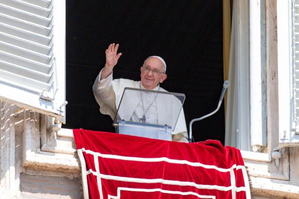 Pope Francis at Angelus
