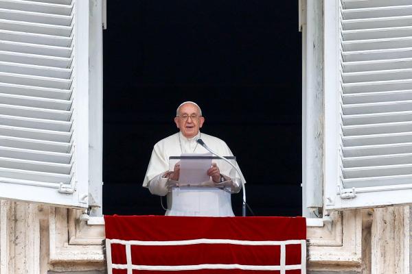 Pope Francis at Angelus