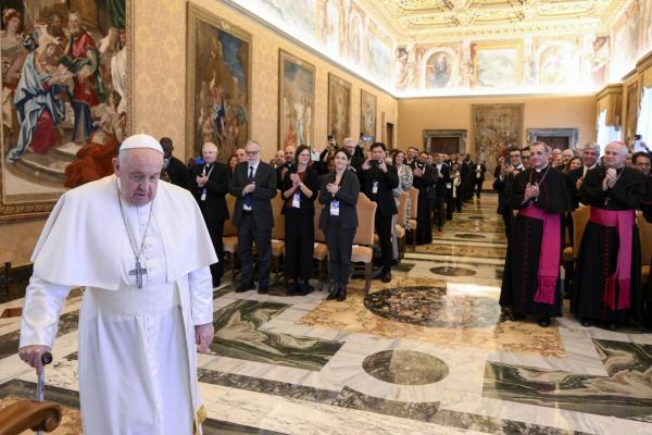 Pope Francis at audience Nov. 24