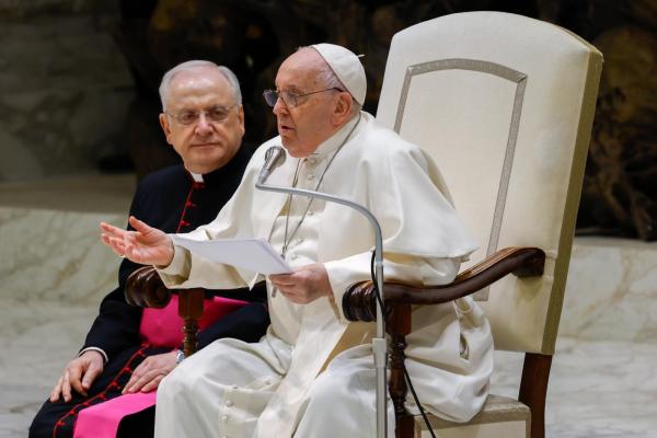 Pope Francis at general audience