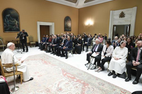 Pope Francis speaks about debt relief