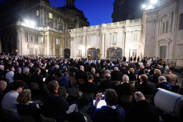 Ecumenical prayer vigil at the Vatican