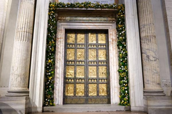 The Holy Door of St. Peter's Basilica