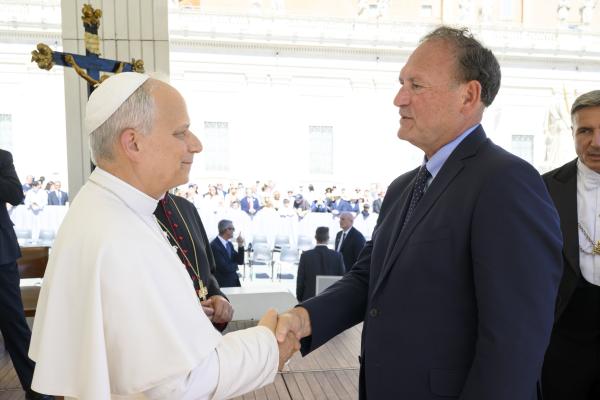 Pope Leo and US Supreme Court Justice Alito