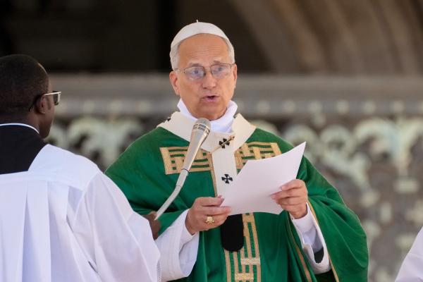 Pope Leo speaks after Mass for Jubilee of Catechists