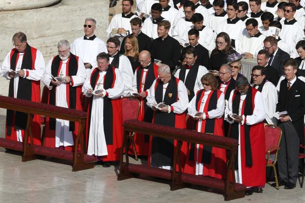 Anglican representatives at canonization of St. John Henry Newman