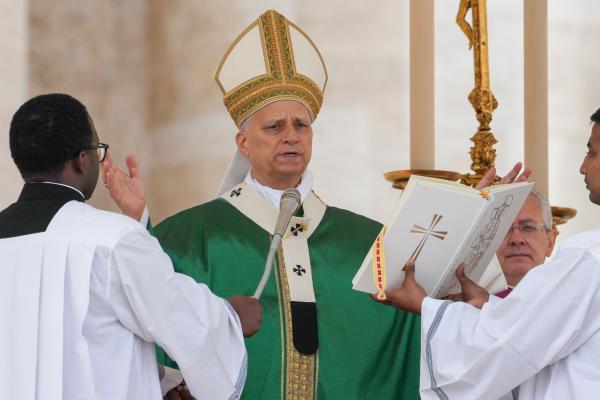 Pope Leo at Mass for jubilees for migrants and for missionaries