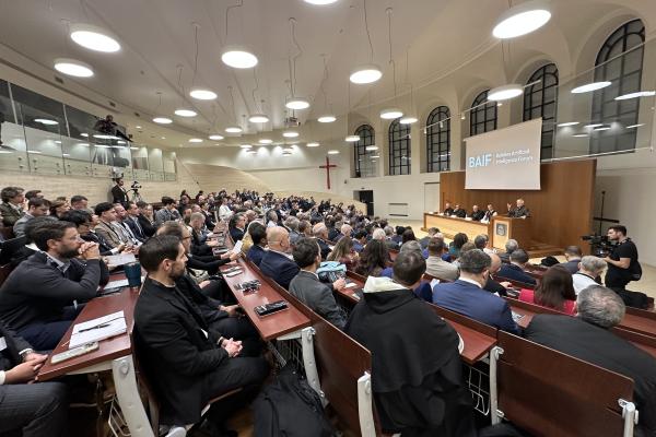 AI conference at the Pontifical Gregorian University in Rome