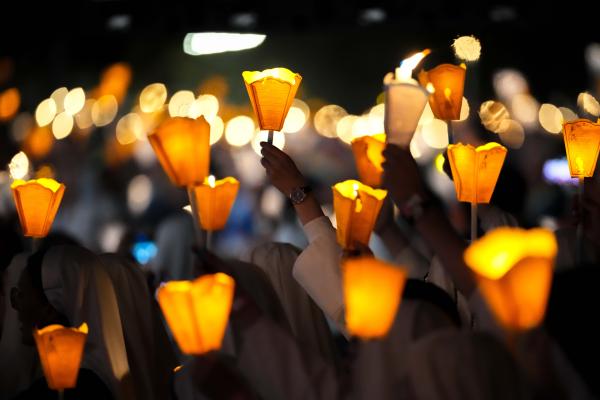 candles lourdes