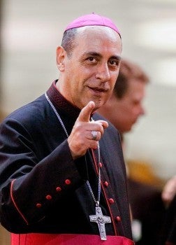 Archbishop Víctor Manuel Fernández.