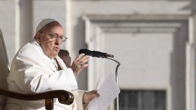UPDATE: Pope hospitalized for respiratory infection, Vatican says