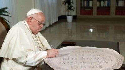 Humanity must build alliances supporting peace, creation, pope says