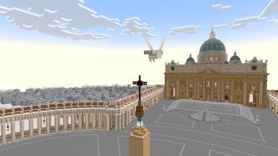 St. Peter's Basilica becomes a 'fixable,' explorable Minecraft world