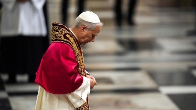 Every vocation, even the pope's, springs from God's love, pope says