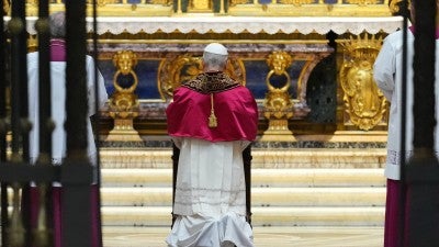 Communion requires prayer, listening, conversion, pope says