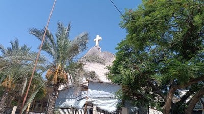 Pope calls for ceasefire, dialogue, peace after church hit in Gaza