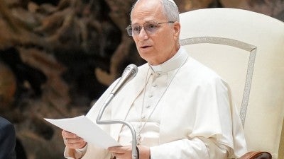 Hope is knowing that God is near and that love will win, pope says