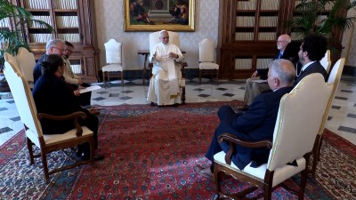 Pope Leo meets with coalition of survivors of clergy abuse