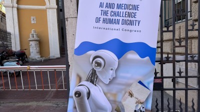 Pope asks for extra care when using AI in medicine