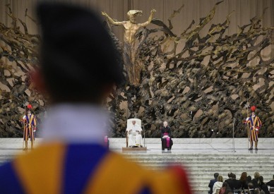Christians must not be oppressed by guilt, but filled with joy, pope says