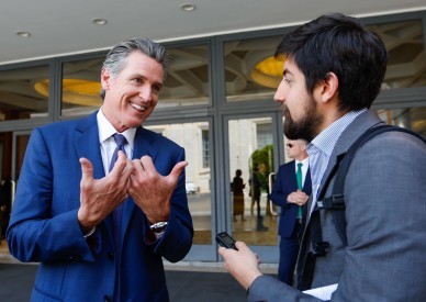 Pope praises California death penalty moratorium, governor says