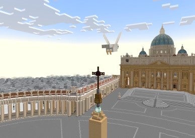 St. Peter's Basilica becomes a 'fixable,' explorable Minecraft world