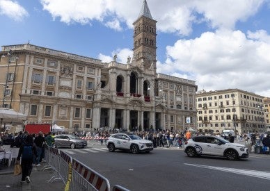 Pope Francis said Mary picked his burial place, cardinal says