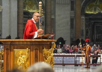 Before conclave, cardinal warns of cruelty hidden behind 'elegant speeches'
