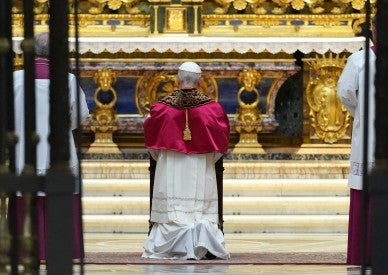 Communion requires prayer, listening, conversion, pope says