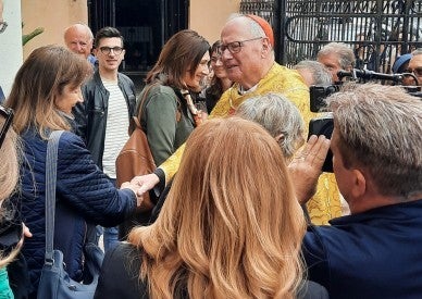 AI image of Trump as pope was 'not good,' cardinal tells reporters in Rome
