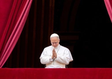 Pope Leo prays for vocations, for peace and for mothers on Mother's Day