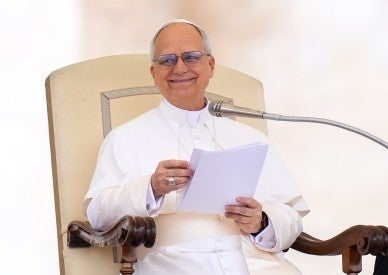God's love is generous, not calculating, pope says at first audience