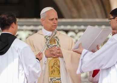 Pope Leo begins papacy calling for 'united church' in a wounded world