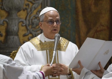 New pope calls for Christian witness in world that finds faith 'absurd'