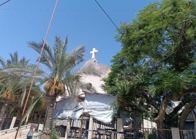 Pope calls for ceasefire, dialogue, peace after church hit in Gaza