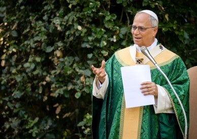 Pope prays for conversion of those resisting climate action at new Mass