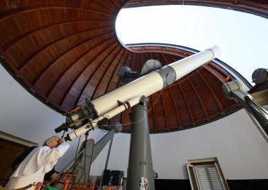 Pope celebrates Apollo 11 anniversary with peek at the heavens, call to astronaut