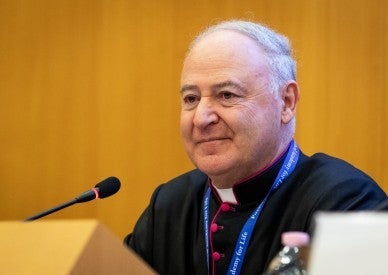 CNS interviews the new president of the Pontifical Academy for Life