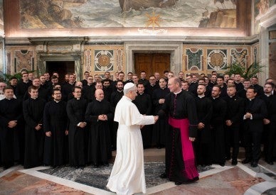 Authentic faith is seen in love of God and neighbor, pope says