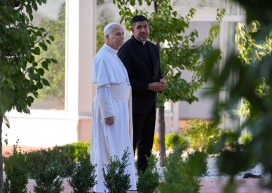 Pope inaugurates center, farm dedicated to zero-waste, inclusive economy